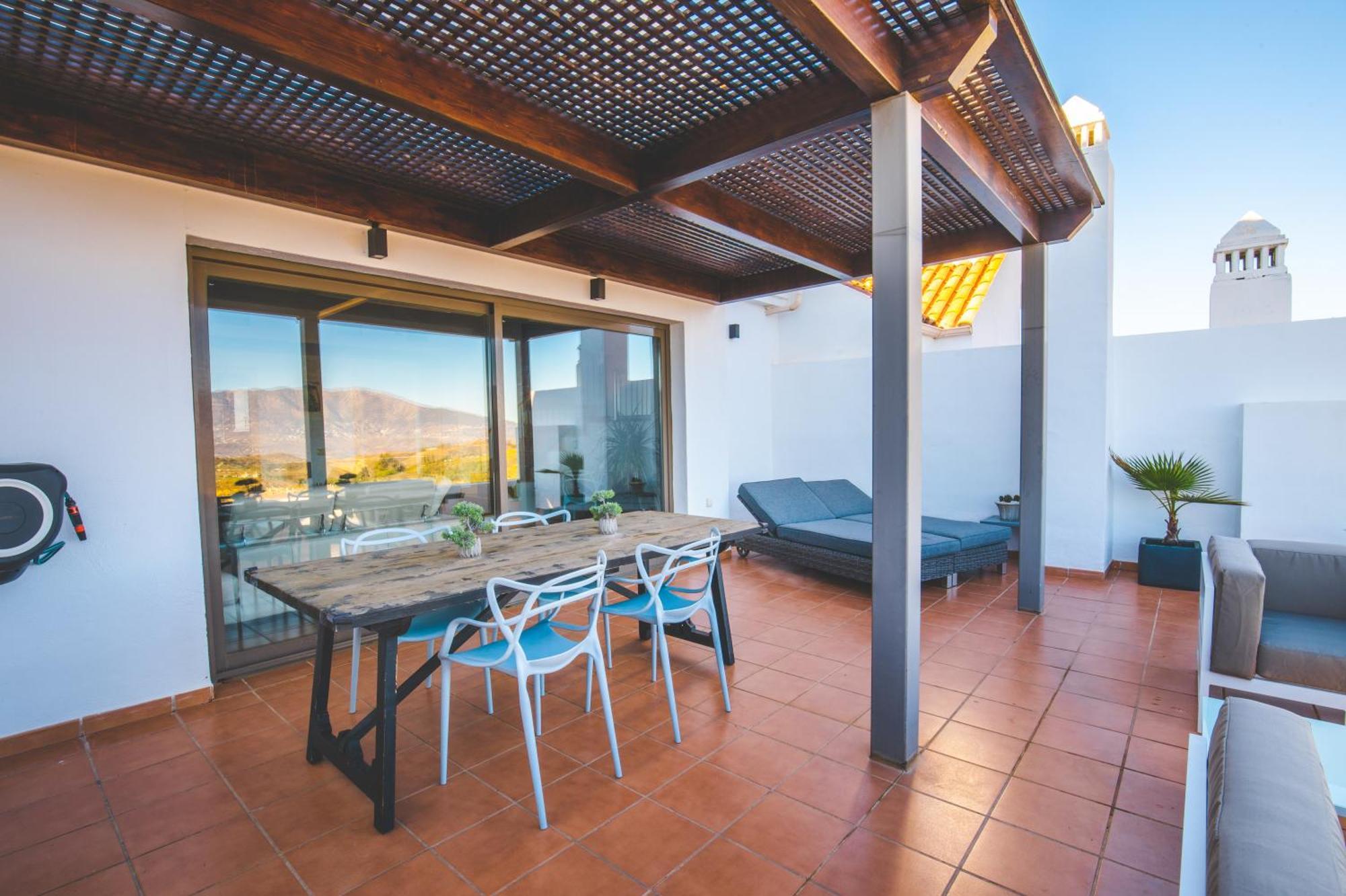 Penthouse La Cala De Mijas Golfview,Mountain Ans Seaview Apartment Exterior photo